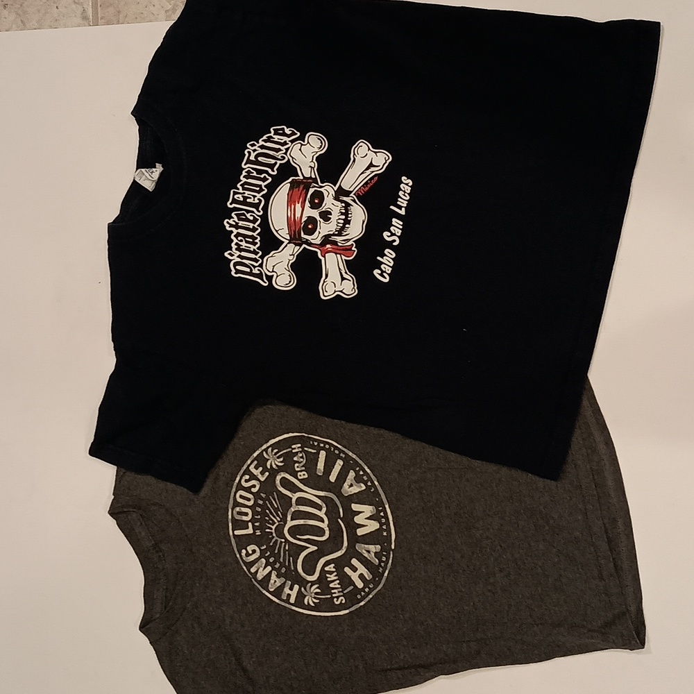 BOYS HAWAII & MEXICO SHIRTS SZ 6